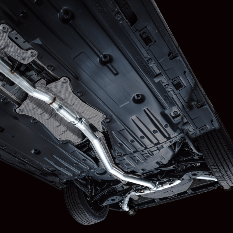 AWE Tuning 22+ Honda Civic Si/Acura Integra Track Edition Cat-Back Exhaust - Dual Diamond Black Tips