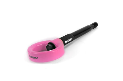PERRIN 22-26 Toyota GR86 Tow Hook Kit (Front) - Hyper Pink