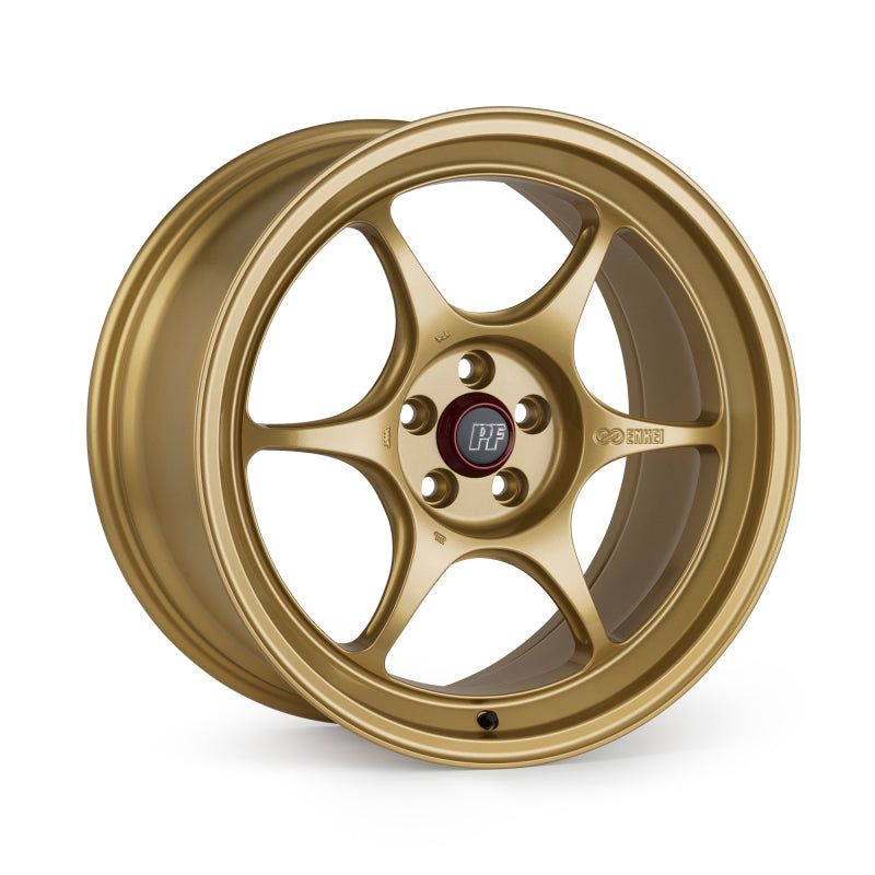 Enkei PF06 19x8.5 5x114.3 42mm Offset 75mm Bore Gold Wheel (MOQ 40)