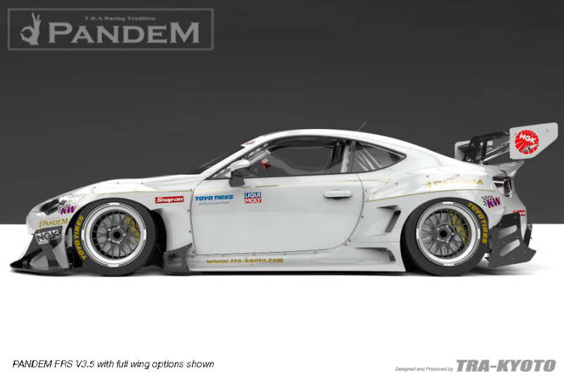 GReddy Pandem 2012+ Subaru BRZ Full Wide Body Aero Kit V3.5 w/o Wings