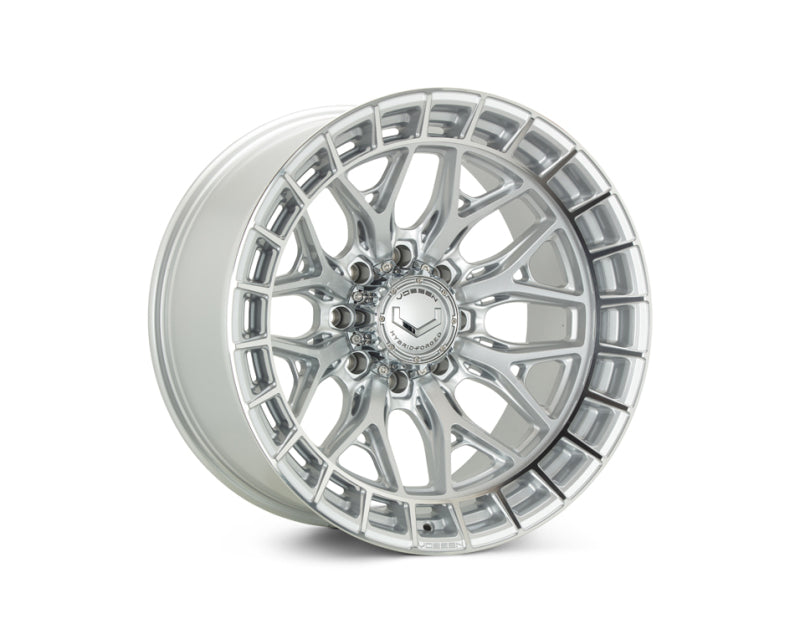 Vossen HFX-1 20x9 - 8x170 - ET0 - Deep Face - 125.1 - Silver Polished Wheel