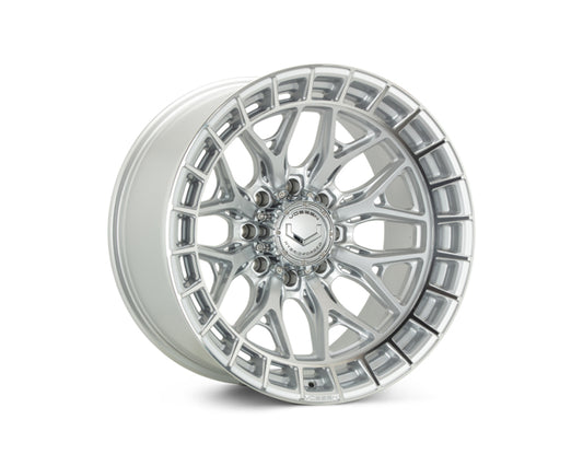 Vossen HFX-1 20x9 - 8x170 - ET0 - Deep Face - 125.1 - Silver Polished Wheel