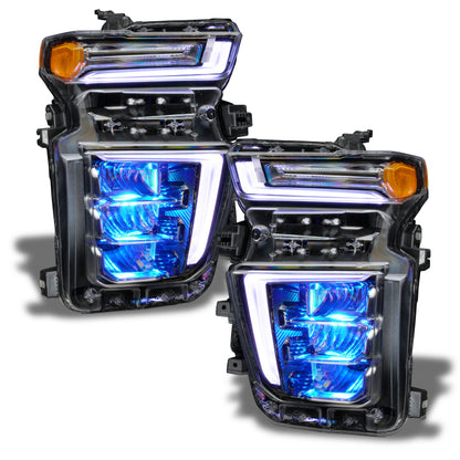 Oracle 20-21 Chevy Silverado HD 2500RGB Headlight Demon Eye Kit - w/o Controller