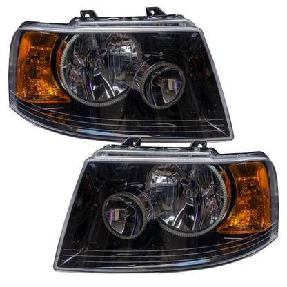 Oracle 03-06 Ford Expedition SMD HL - Black - ColorSHIFT w/o Controller