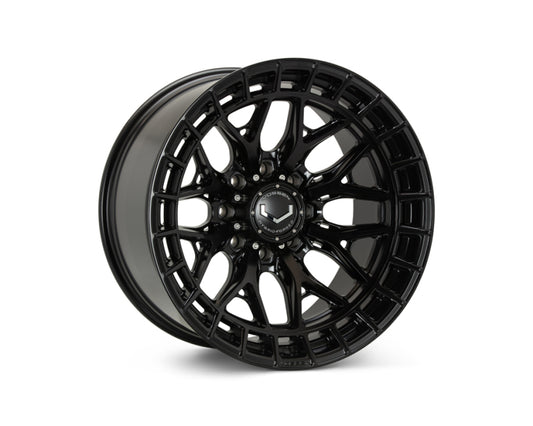 Vossen HFX-1 20x9 - 8x170 - ET0 - Deep Face - 125.1 - Satin Black Wheel