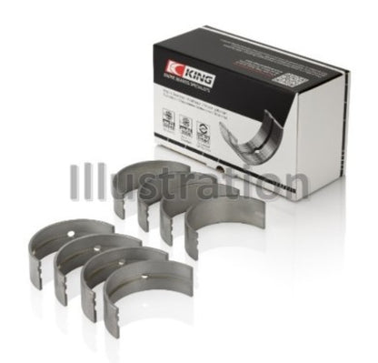 King Engine Bearings 2005-2012 Nissan VQ40DE 6 Cyl Performance Main Bearing Set - Size STD