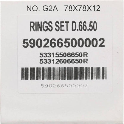 Vertex Pistons 87-06 YFZ 350 Banshee Piston Ring - 66.500mm