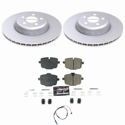 Power Stop 18-19 BMW 640i xDrive Gran Turismo Rear Z23 Coated Brake Kit