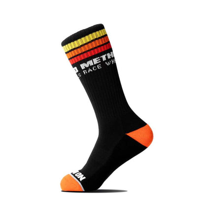 Method Classic Stripes Logo Performance Socks - Black