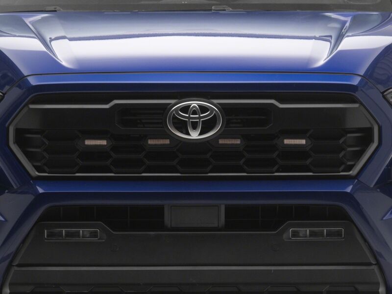 Raxiom 24-26 Toyota Tacoma Pre Runner/ TRD Off-Road/ TRD Sport Amber LED Grille Light- Clear Lens