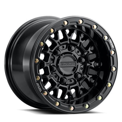 Raceline A15 Omega 15x10in / 4x156 BP / 10mm Offset / 132.5mm Bore - Gloss Black