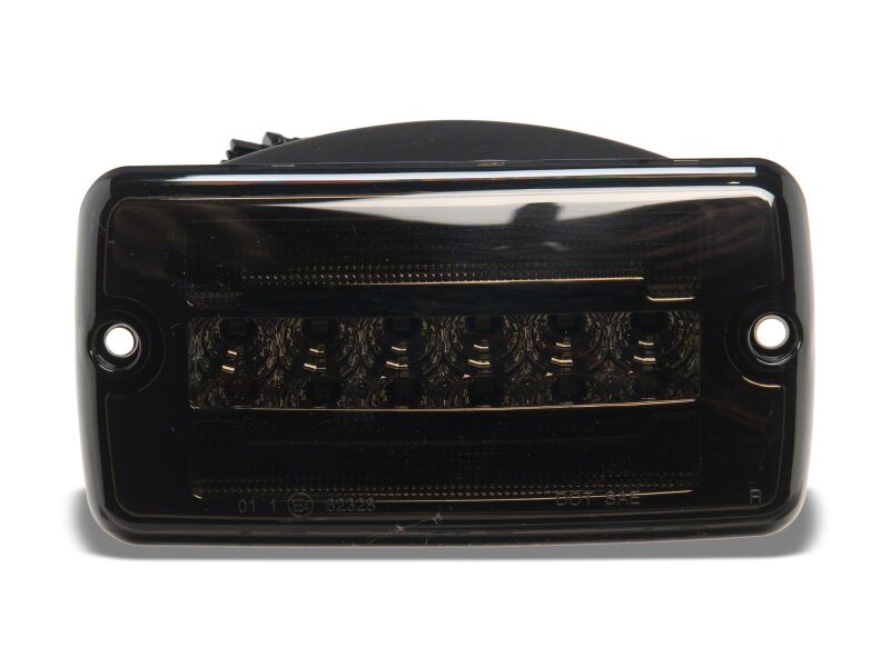 Raxiom 97-06 Jeep Wrangler TJ Axial Series LED Sequential Cornering Lights- Smoked