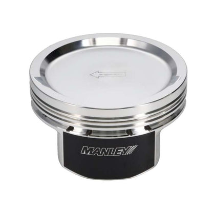 Manley Chevy LS Series 4.001in Bore 1.115in CH -29.00 CC Dish Platinum Series Pistons - Set of 8