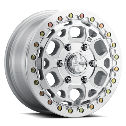 Method MR416 Beadlock 15x7 / 6x5.5 / 74mm Offset / 78.30mm Bore - Machined Clear Coat Wheel