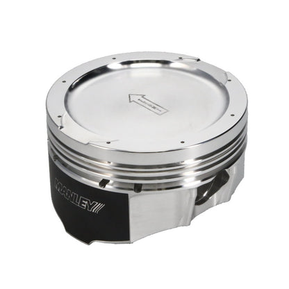 Manley Ford 4.6L 3.572in Bore 3.543in Stroke -14cc Dish Platinum Series Piston Set