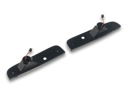 Raxiom 97-01 Jeep Cherokee XJ LED Side Marker Lights- Smoked Lens- Amber LED