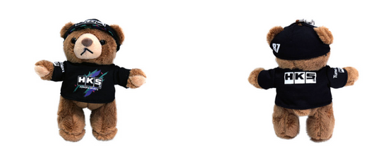 HKS KEYRING BEAR SUPER RACING