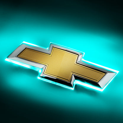 Oracle 16-19 Chevrolet Camaro Illuminated Bowtie - Aqua
