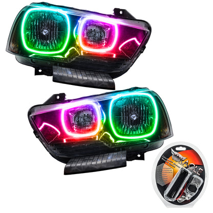 Oracle 11-14 Dodge Charger SMD HL (Non-HID) - ColorSHIFT