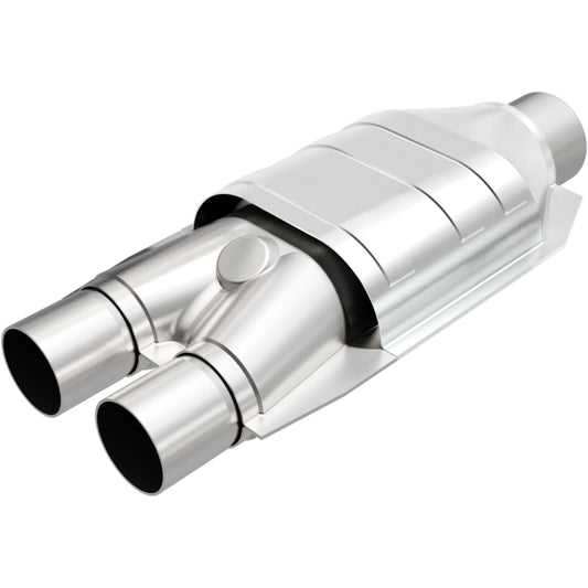 MagnaFlow Universal Catalytic Converter 2.5 inch/2 inch S/D PC2 Front