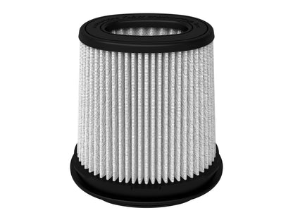 aFe Momentum Intake Filter w/Pro DRY S (5-1/4x3-3/4)IN F x(7-3/8x5-7/8)IN B x(4-1/2x4)IN Tx6-3/4IN