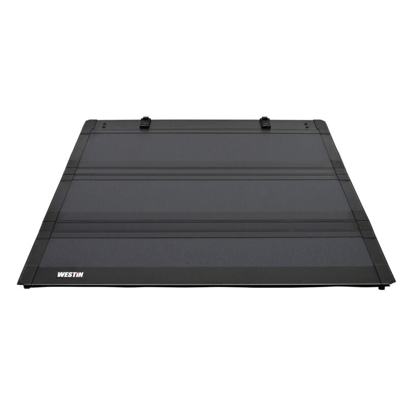 Westin 07-21 Toyota Tundra 5ft 7in Bed Hard Tri-Fold Tonneau Cover - Black