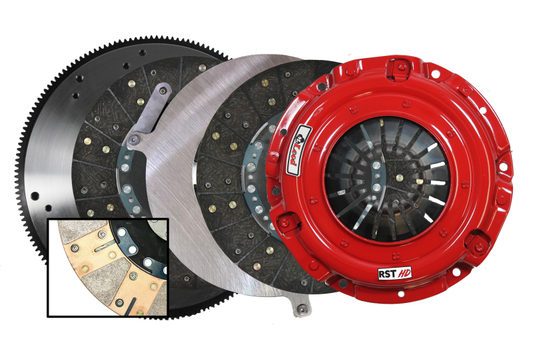 McLeod Racing RST HD Twin w/ Steel Flywheel - 97-15 GM LS 6 Bolt Crank - 1-1/8 x 26 Spline - 168T