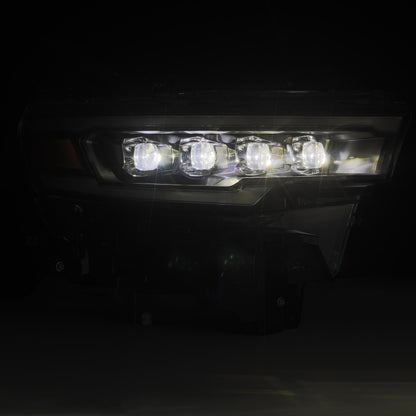 AlphaRex 25-26 Dodge Ram 1500 NOVA LED Proj Headlights- Black w/Activ Lit/ Seq Signal/Switchbk DRL