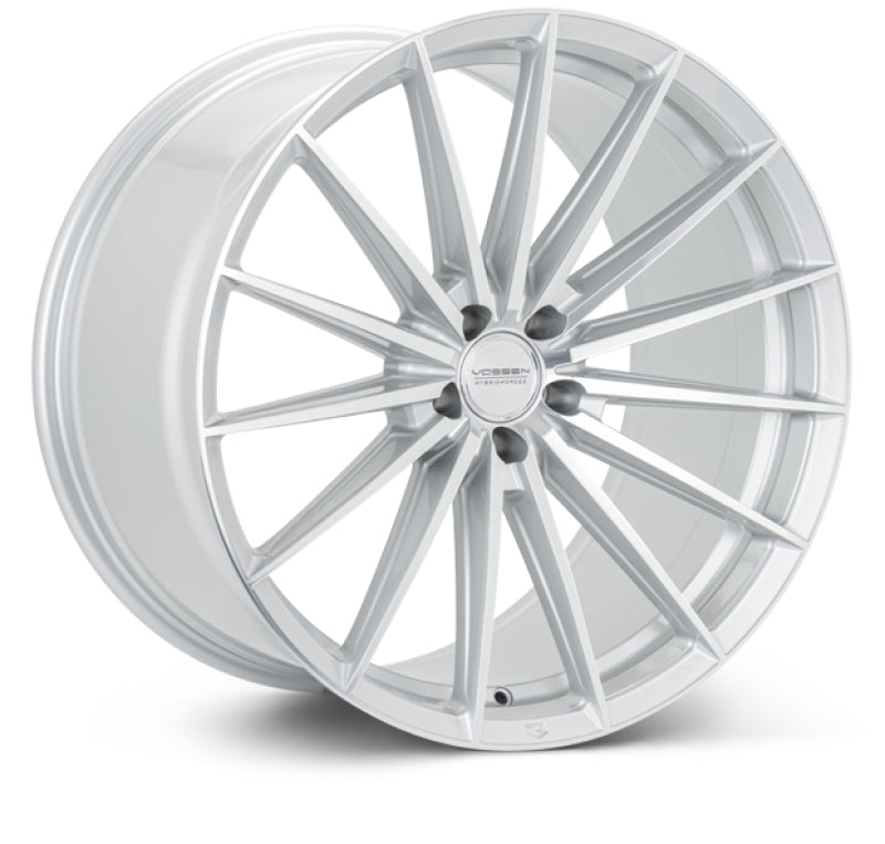 Vossen HFX-4 21x10.5 - 5x120 - ET38 - Deep - 72.56 - Silver Polished Wheel