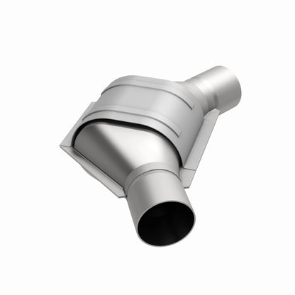 MagnaFlow Universal Catalytic Converter 2.00inch Angled Inlet/Outlet