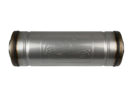 aFe MACH Force-Xp Muffler 3 IN ID Center/Center x 5 IN Dia. x 14 IN L - Round Body