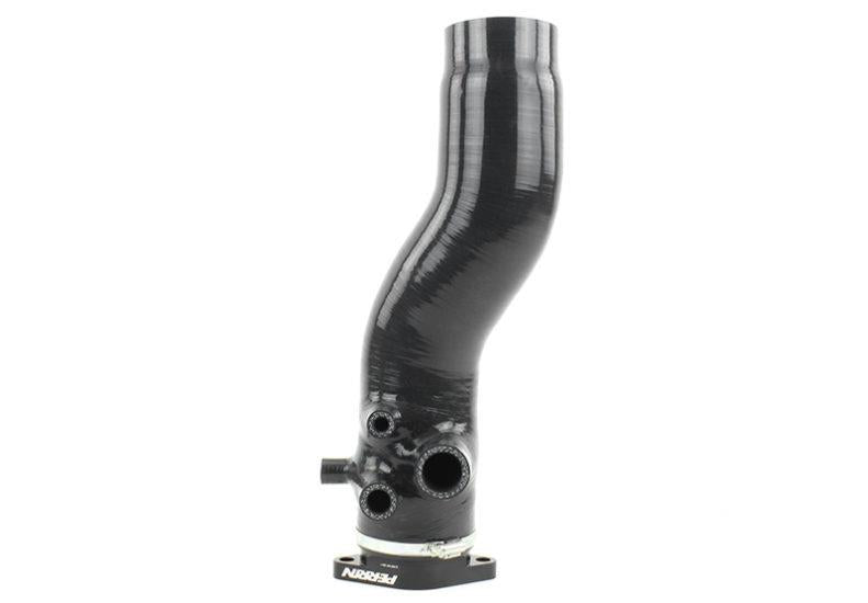 PERRIN 15-21 Subaru WRX / 14-18 Forester XT Turbo Inlet Hose 3in. w/ Turbo Adapter Flange - Black