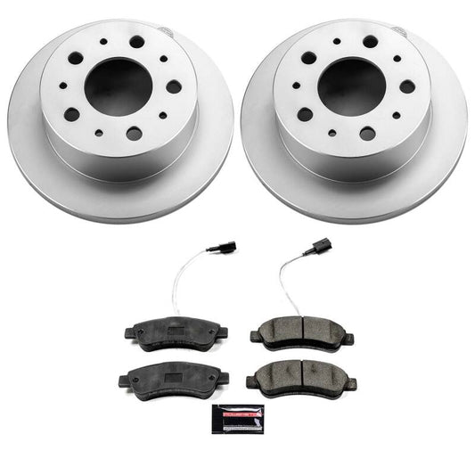 Power Stop 14-21 Ram ProMaster 1500 Rear Z36 Coated Truck & Tow Brake Kit