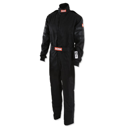 RaceQuip Black SFI-1 1-L Suit - XL