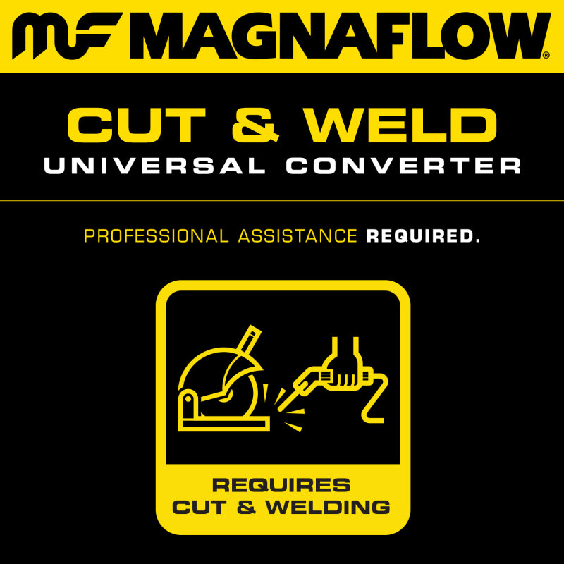 MagnaFlow Universal Catalytic Converter 2.25in. OEM