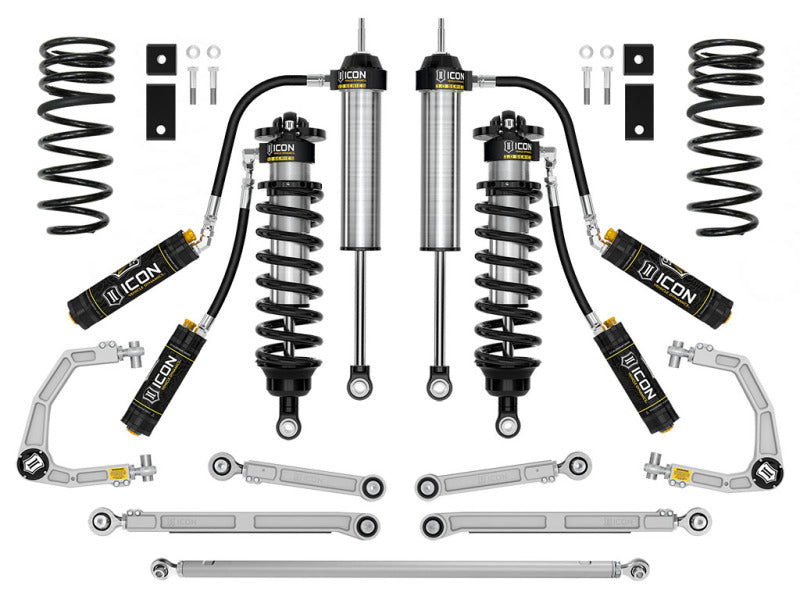 ICON 23-24 Sequoia 3-4.25in Stage 2 3.0 Suspension System Billet