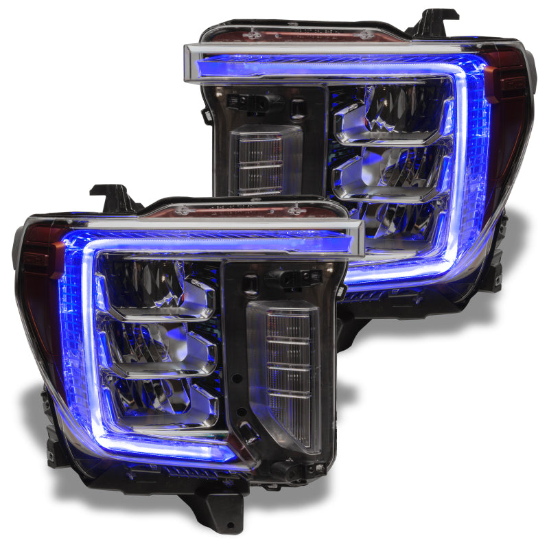 Oracle 20-21 GMC Sierra 2500/3500 HD RGB+W Headlight DRL Kit - w/ BC1 Controller