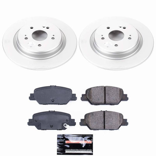 Power Stop 17-25 Honda CR-V Rear Z23 Coated Brake Kit