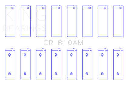 King Engine Bearings Ford 239/256/272/292/312 (Size 030) Engine Rod Bearings