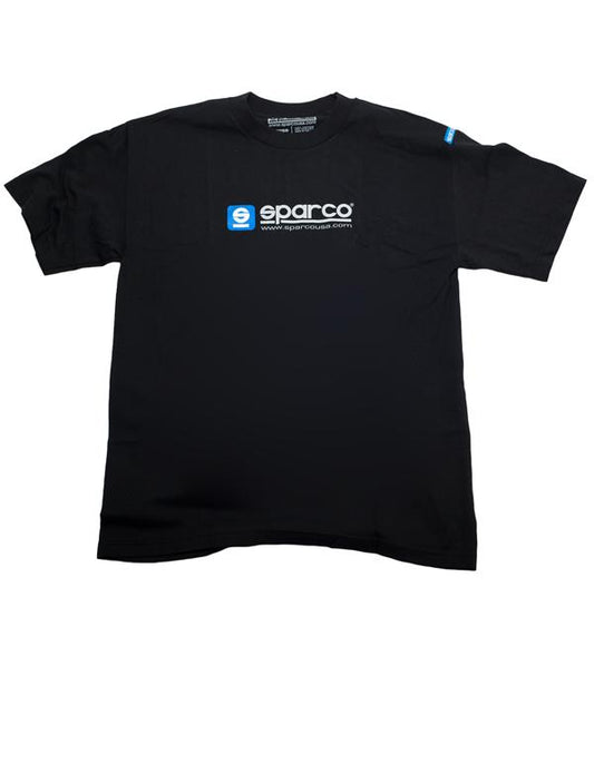 Sparco T-Shirt WWW Tri Black SMALL