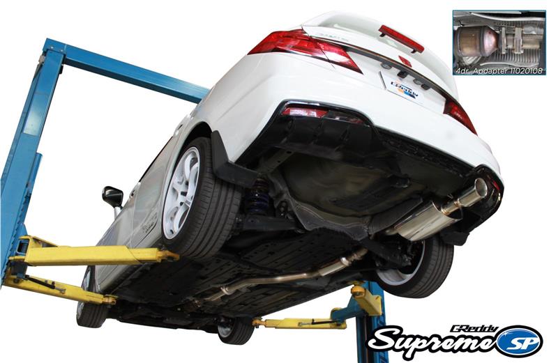 GReddy 12-15 Honda Civic Si Coupe 76mm Supreme SP Cat-Back Exhaust
