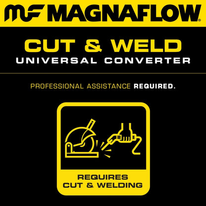 MagnaFlow Universal Catalytic Converter 2 inch C/C CA Pre-OBDII