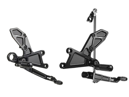 Vortex Racing Rear Set Black