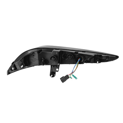 AlphaRex 20-24 Toyota Supra LUXX-Series Laser Style LED Tail Lights Black-Red