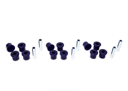 SuperPro 2015+ Ford F-150 Rear Leaf Spring & Shackle Bushing Kit