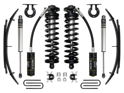 ICON 11-16 Ford F250/F350 2.5-3in Stage 1 Coilover Conversion System w/ Expansion Pack