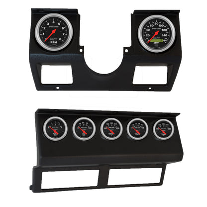 Autometer Sport-Comp Direct Fit Dash Kit 87-96 Jeep Wrangler YJ (Tach/MPH/FL/OilP/WTMP/VLT/TRNS)