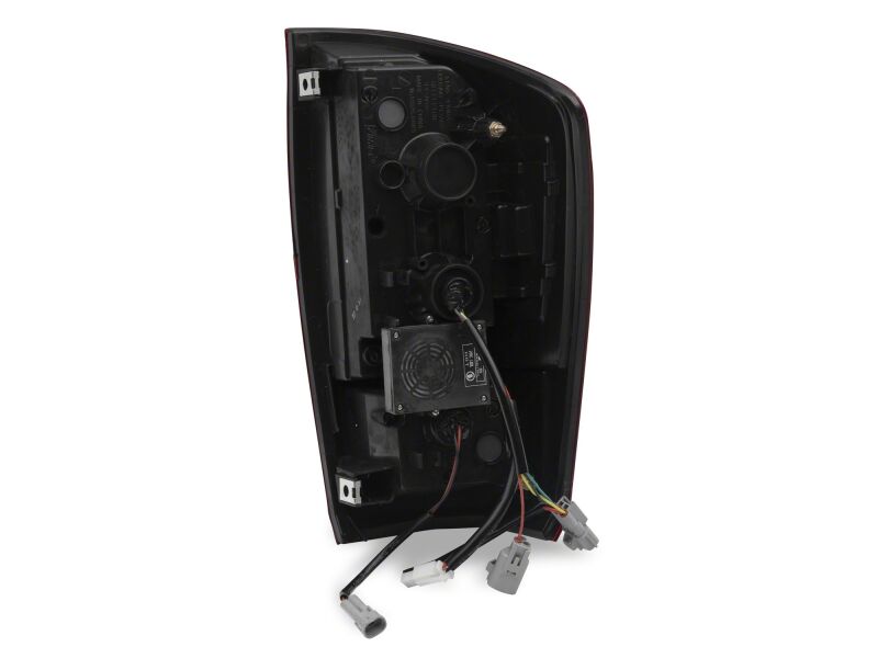 Raxiom 16-23 Toyota Tacoma XW Series Sequential LED Tail Lights- Black Housing- Red Lens