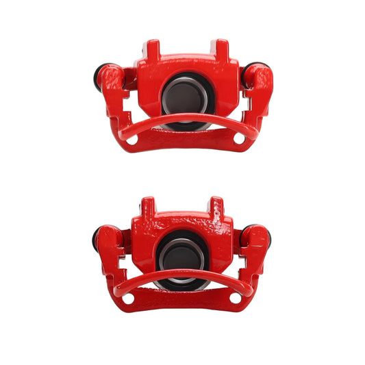 Power Stop 09-15 Toyota Venza Rear Red Caliper w/Bracket (Pair)