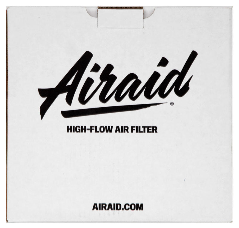 Airaid Universal Air Filter - Cone 6in Flange x 10-3/4x7-3/4in B x 4in T x 9in H - Synthaflow